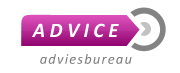 Logo Adviesbureau roze grijs