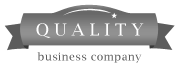 Quality business logo - donkergrijs