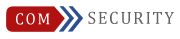 Logo beveiligingsbedrijf - rood blauw grijs