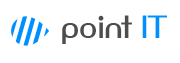 Point IT Internet Techniek logo cyaanblauw